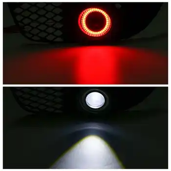 Skaidrs, Objektīvs Halo Gredzenu, Miglas Lukturi Lukturi Ar Vadu Siksnu Maiņa Pārraidi Mitsubishi Lancer 2008 2009 2010 2011 2012 2013