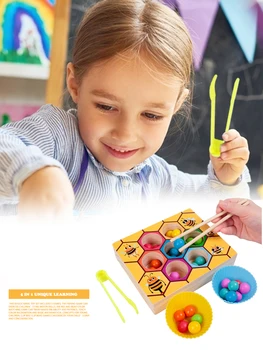 Skava Bišu & Krelles Toddler Naudas Mehānisko Prasmes Rotaļu Montessori Rotaļlietas R50
