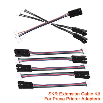 SKR Extension Cable Kit SKR V1.3 V1.4 Turbo Mātesplati Adaptera Kabeli Prusa Printeri I3 MK3 Motora PINDA Vadu 3D Printera Daļas