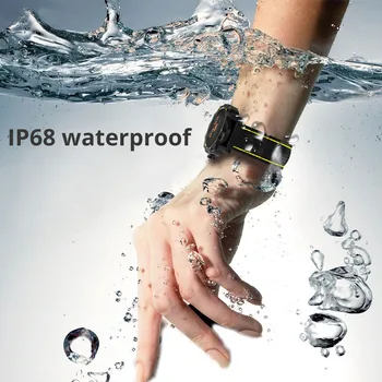 SKY 1 Smart Watch Darbības Tracker Fitnesa Tracker IP68 Ūdensnecaurlaidīga Smartwatch Pulksteni MALĀM android iphone IOS