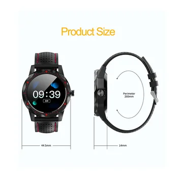 SKY 1 Smart Watch Darbības Tracker Fitnesa Tracker IP68 Ūdensnecaurlaidīga Smartwatch Pulksteni MALĀM android iphone IOS
