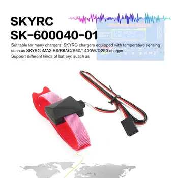 SKYRC RC Temperatūras Sensora Zondi Pārbaudītājs Kabelis ar Temperatūras Sensoru, lai iMAX B6 B6AC Akumulatora Lādētājs Temperatūras Kontrole