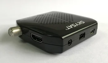 SKYSAT V9 Plus DVB-S2 SKYSAT V9, kā arī atbalsta WiFi, 3G PVR PowerVu Biss Full HD MPEG-4 Set Top Box