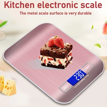 Slim Elektroniskie Virtuves Digitālo Skalu, 5kg/1g 10kg/1g Svara Sver Līdzsvaru