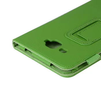 Slim Litchi 2 Reizes Flip Stends PU Ādas Segumu Būtiska Capa Case For Samsung Galaxy Tab J Max 7.0 T285 T285YD T280 SM-T280 Coque