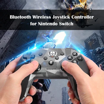 Slēdzis Gamepad Kontrolieris Pro Bluetooth Viegla Spēle Funny Spēļu Elementi, par Nintendo Slēdzi, PS3, PC Android