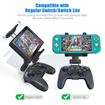 Slēdzis Pro Kontrolieris Rīkoties ar Spēli Kontrolieris Klipu Skavu Stiprinājums Turētāja Stiprinājuma Konsoles Īpašnieks Nintendo Switch/Lite Konsoles