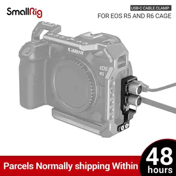 SmallRig HDMI-un saderīgs USB-C (Kabeļu Skava Canon EOS R5 un R6 Būris 2981