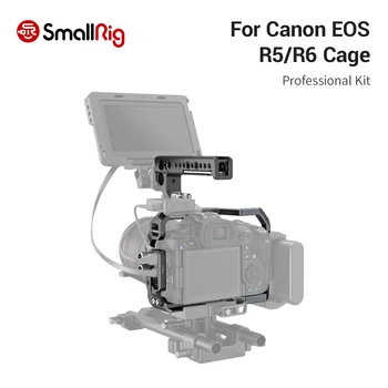 SmallRig Kameras Profesionālo Komplekts Canon EOS R5/ R6 iebūvētu Aukstuma Apavu & NATO Dzelzceļa 1/4