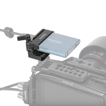 SmallRig Mount Samsung T5 SSD Blackmagic Design Kabatas Kino Kameru 4K / 6K SmallRig būris 2245