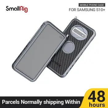 SmallRig viedtālrunis platformas Pro Mobilo Telefonu Būrī Samsung S10+ par Vlogging Phone Platformu 2441