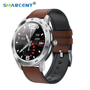 Smarcent DT98 Smartwatch fitnesa tracker 1.3 collu IP68 Ūdensnecaurlaidīga ar skārienekrānu Sports Fitness Aproce Aproce smart skatīties