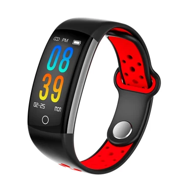 Smart Aproce Sieviešu Q6 Bluetooth Smartwatch Vīriešiem sirdsdarbība, Asins Spiediena Monitoru, Sporta Skatīties Fitnesa Tracker Android, IOS