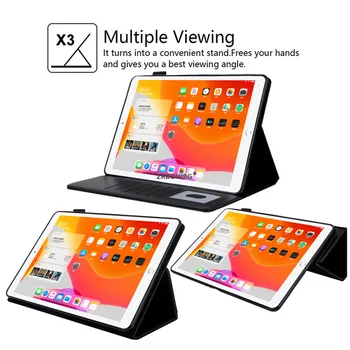 Smart Case for iPad 2018 9.7 collu PU Ādas Vāks Ipad Air 2 Stāvēt Apple Ipad Gaisa 1 9.7 2017 2018 Tablete HandStrap Gadījumā
