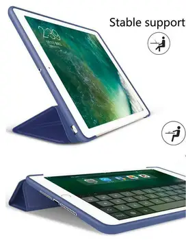 Smart Case For iPad 4 3 2 Gadījumā PU Leather Cover For iPad Mini 1 2 3 4 7.9