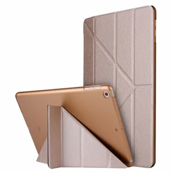 Smart Cover iPad Mini4 Ultra Slim PU Ādas somiņa + PC caurspīdīgs atpakaļ gadījumā par Apple ipad Mini 4 3 2 1 7.9 collu