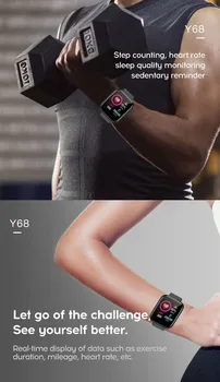 Smart Skatīties Attiecas uz IOS, Android Ūdensizturīgs Sirds ritma Noteicējs Fitnesa Aproce Pulksteņi Modes Sporta Rokas pulksteņi Digitālās