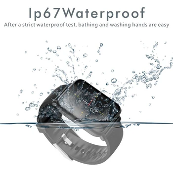 Smart Skatīties Q9 asinsspiediens, Sirdsdarbības, Miega Monitors Aproce IP67 Waterproof Sports Fitness Trakcer Skatīties Vīrieši Sievietes Smartwatch