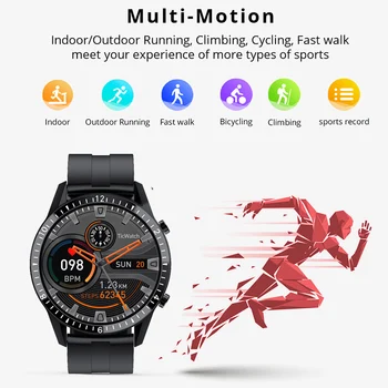 Smart Skatīties Tālrunis ar skārienekrānu Sports Fitness Watch IP68 Ūdensnecaurlaidīga Bluetooth Savienojumu Android, ios smartwatch Vīriešiem