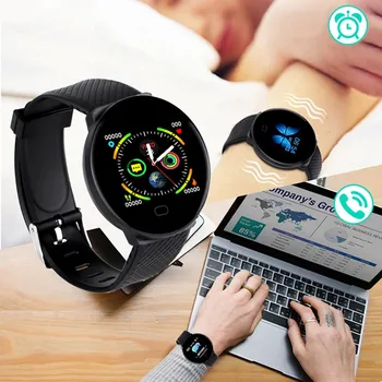 Smart Skatīties Vīrieši asinsspiediens Ūdensizturīgs Smartwatch Sievietes Sirds ritma Monitors Fitnesa Tracker Skatīties Sporta Android vai IOS