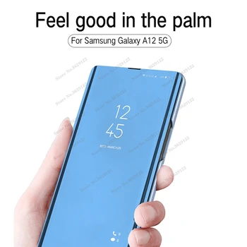 Smart Spogulis, Pārsegs Magnētisko Case For Samsung Galaxy S21 Ultra S21 Plus S 21 5G Stāvēt Tālruņa Vāciņu Coque Galaxy S21 Ultra 5G