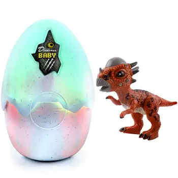 Smart Touch Dinozauru Inkubējamo Olu Rotaļlietas Pārsteigums Dinozaura Modelis Attēlā ir Rotaļlietas ar mūziku, gaismas
