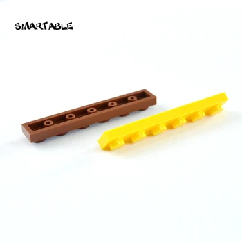 Smartable Taras Plāksnes 1X6 Celtniecības Bloki Daļas LOGO DIY Radošās Rotaļlietas Bērniem Saderīgu Galvenajiem Zīmoliem 3666 dāvanu Rotaļlietas 510pcs/daudz