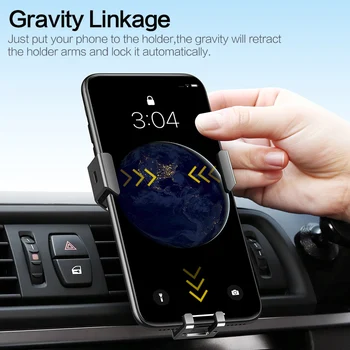 SmartDevil Gravitācijas Spēļu Auto Telefona Turētājs priekš iPhone 7 Mount Turētāja Statīvs GPS Samsung S8 S9 Mobilo Telefonu Holde