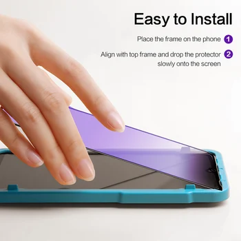 SmartDevil Rūdīta Stikla Xiaomi Mi 9 Lite ekrāna Aizsargs Filmu Anti-zila Gaisma Viegli Uzstādīt Nulles Apliecinājums