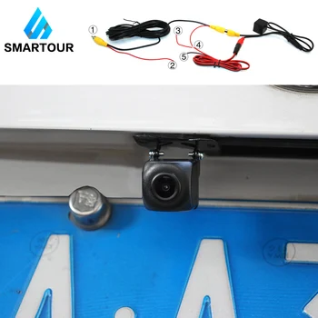 Smartour Universālas Automašīnas Aizmugures/Sānu Skata Kamera HD Starlight Nakts Redzamības Atpakaļgaitas Kamera 170 Grādu Transportlīdzekļa Autostāvvieta Rezerves Cam