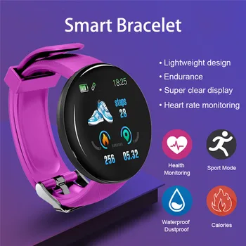 Smartwatch Fitnesa Pulksteņi Smart Skatīties Vīrieši Sievietes asinsspiedienu Solis Hronometrs IOS Android Smart Aproce reloj inteligente