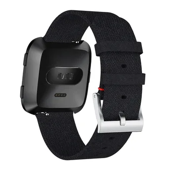 Smartwatch Joslas Fitbit Otrādi/Otrādi Lite Aproce neilona Siksniņa Smart Watch Band aproce Džinsa Watchband Nomaiņa