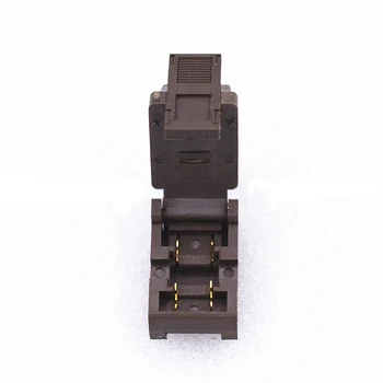 SMD4 sadedzināt ligzda Atvāžamais testa adapteris 7050 ar 4pin piķis 5.08 mm savienotājs IC izmērs 7.5x5.0 mm
