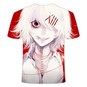 Smieklīgi, T krekli Tokyo Vampīrs T krekls Vīriešiem Asinis Tshirts Gadījuma Harajuku Krekls Drukas Japānas Anime Drēbes Cosplay T Iespiesti topi