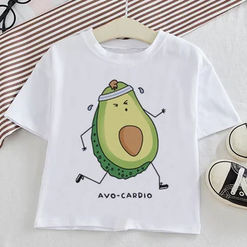 Smieklīgi T-krekls Zēniem Pieņemsim Avokado Plushies Modelis Meiteņu Topi Kawaii Bērnu T Krekls Gadījuma Dzimšanas dienu Krekls Vogue Multfilmu Estētiku
