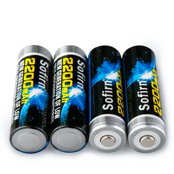Sofirn 1.2 V 2200mAh AA Baterijas NIMH Uzlādējamās Baterijas AA 2A Uzlādējamās Baterijas, Tālvadības pults Rotaļlietas Kameras