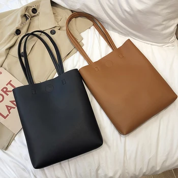 Somiņa sievietes 2019 jauna ādas soma sieviešu soma pleca soma lielas ietilpības augstas kvalitātes portatīvo tote soma