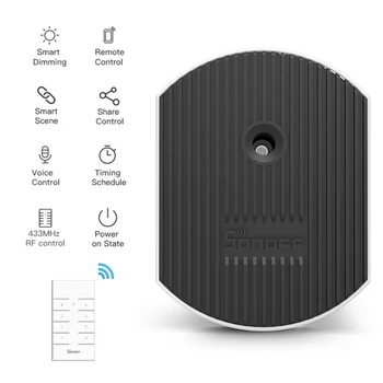 Sonoff D1 Smart WiFi Gaismas LED Reostats Slēdzis RF Ewelink APP Tālvadības DIY Taimeris, Darbi ar Alexa Echo Google Home