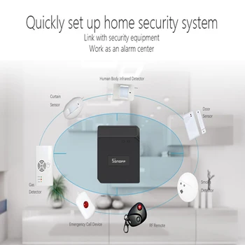 Sonoff Smart Home Wifi Slēdzis RF Tilta 433 DIY Taimeris eWelink APP Mājas Automatizācijas Sonoff Slēdzis Strādā Ar Alexa, Google Home