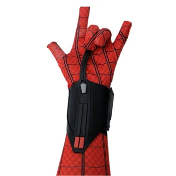 Spider cimdi cilvēks Zirneklis Roku Bracers Cilvēks Peter Parker Supervaronis Cosplay Kostīmu Arahnoidālā Rokas nesējraķete Ar Šāvēja Aksesuāri