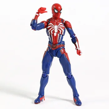 Spiderman Modernu Uzvalku Versija PVC Rīcības Attēls Kolekcionējamus Modelis Rotaļlietas