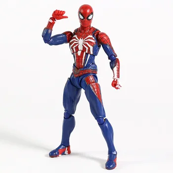 Spiderman Modernu Uzvalku Versija PVC Rīcības Attēls Kolekcionējamus Modelis Rotaļlietas
