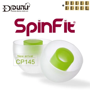 SpinFit CP145 CP-145 Patentēta 360 Grādu Bezmaksas Rotācijas Silikona Eartip 4.5 mm Sprauslu Dia par DUNU/JVC/ Austiņas