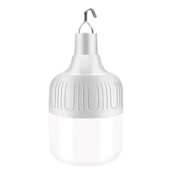 Spuldzes Lampas Kempings Gaismas USB Uzlādes LED Telts Lampas Mobilo Nakts Tirgū, Āra Apgaismojums Dārza Autostāvvieta Apgaismojums Avārijas Laternas