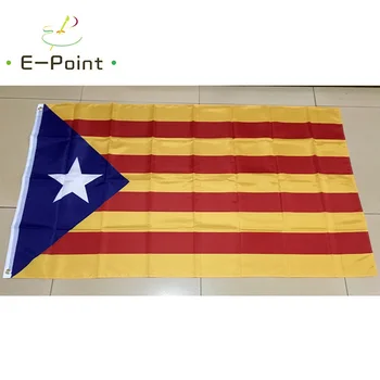 Spānija, Katalonija (Catalunya) 3ft*5ft (90*150cm) Izmērs Ziemassvētku Rotājumi Mājās Karogs Banner Dāvanas