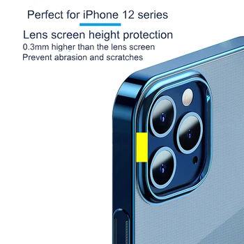 Spēcīga Mgnetic Lietā par iPhone 12 Pro Max 12 Pro Lādētāju seguma iPhone 12 Mini Bezvadu Maksas Pārredzamu Plānas