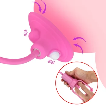 Spēcīga Mēle Laiza Nepieredzējis Krūšu Galu Vibrators Maksts Vakuuma Sūknis Klitora Stimulators Seksa Rotaļlietas Sievietei Maksts Sūknis 10 Ātrumu