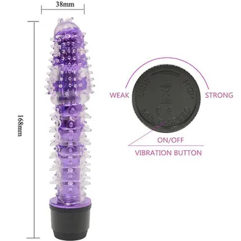Spēcīgs Bullet Vibrators Burvju Nūjiņu, G-Spot Klitora Stimulators Pieaugušo Seksa Rotaļlietas Sievietēm, Masturbācija Dildo Vibrators Seksa Mašīna
