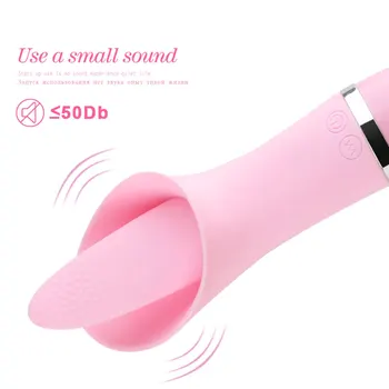Spēcīgs Mēles Masāža Vibrators Licking G-spot Klitora Stimulators Sūkāt Clit Mutvārdu Blowjob Vibratori Sievietēm Pieaugušo Seksa Rotaļlietas