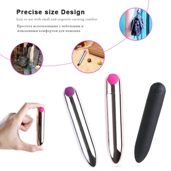 Spēcīgu 10 Ātrumu Mini Bullet Klitora Vibrators G Spot Massager USB Papildināt Seksa Rotaļlietas Sievietēm Pieaugušo Sieviešu Erotiskās rotaļlietas